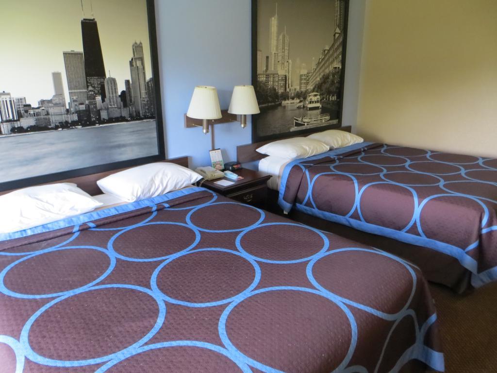 Hotel Super 8 By Wyndham Chicago O'Hare Airport Elk Grove Village Pokoj fotografie